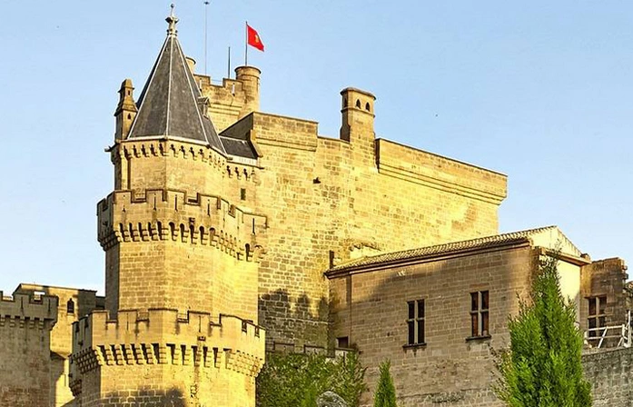 Realiza una visita al Castillo de Olite